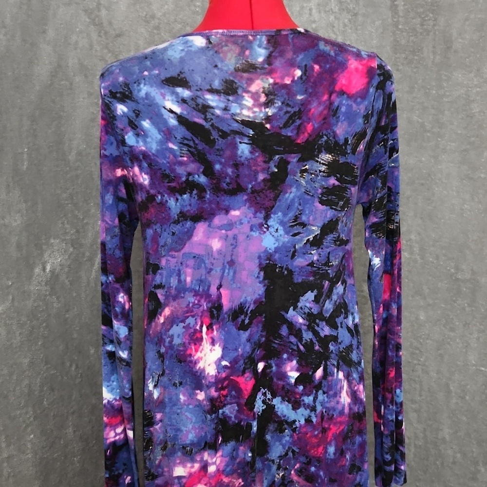 Rachel Pally long sleeved Kaftan dress in purple size XS - Picture 6 of 10